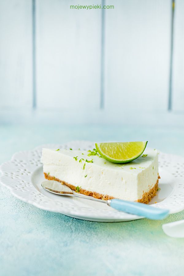 Lime cheesecake