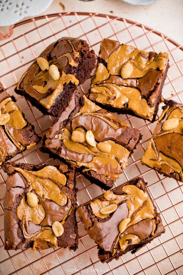 Brownie_z_masłem_orzechowym_1a Brownie z masłem orzechowym