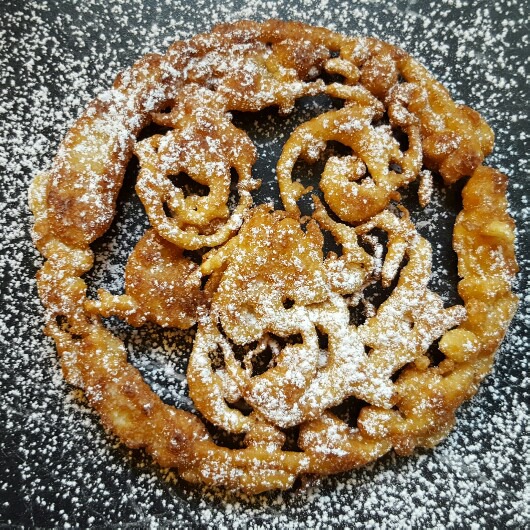 Funnel cakes smażone ciasteczka Moje Wypieki