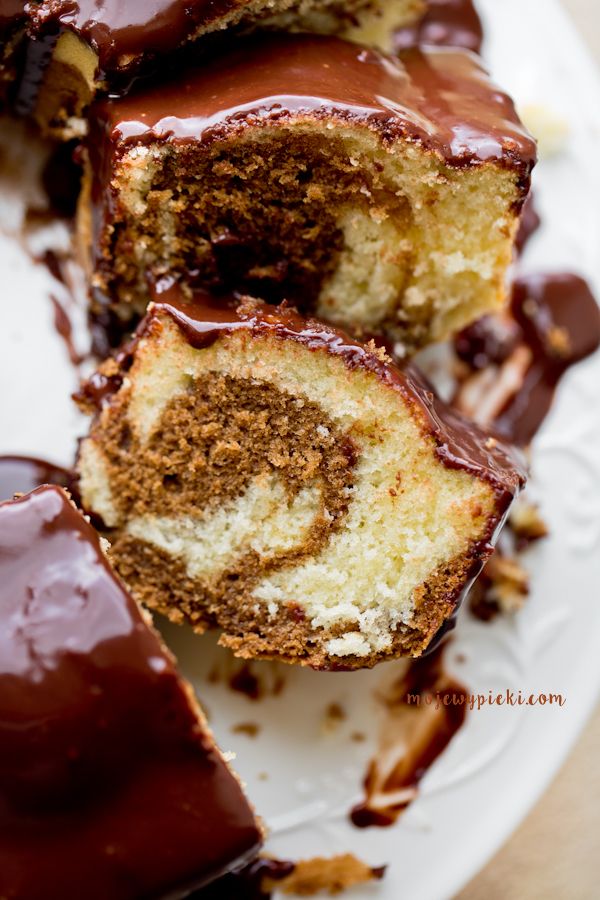Babka marmurkowa z kawą