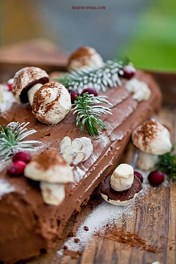 Bûche de Noël Moje Wypieki