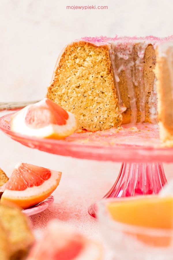 Grapefruit bundt cake Moje Wypieki