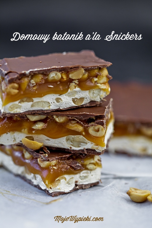 IMG_9716 Domowy batonik a la Snickers