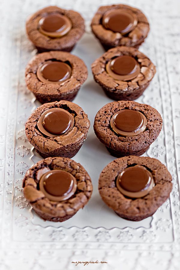 Kubeczki_brownie_z_toffifee_1 Kubeczki brownie z toffifee