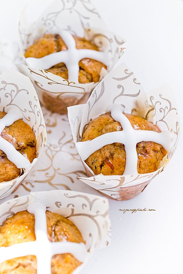 Muffiny_hot_cross_1 Muffiny jak hot cross buns
