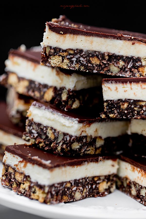 Канадский десерт nanaimo bars