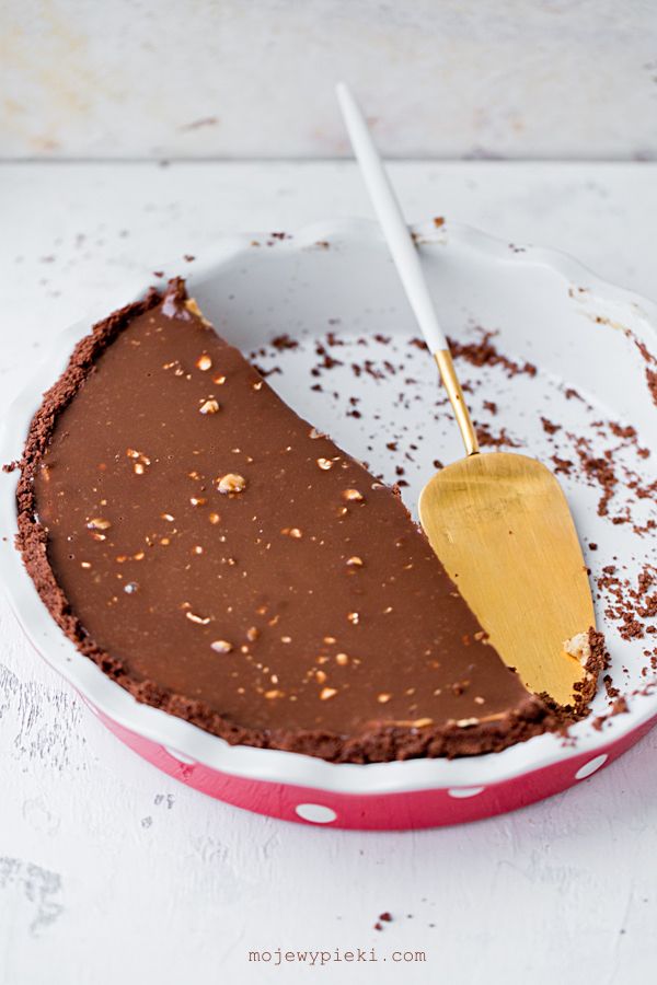 Tarta_z_masłem_orzechowym_i_Toblerone_4 Tarta z masłem orzechowym i Toblerone