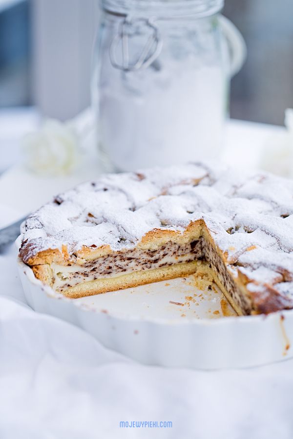 Włoska_tarta_z_ricottą_i_czekoladą_4 Włoska tarta z serkiem ricotta i czekoladą