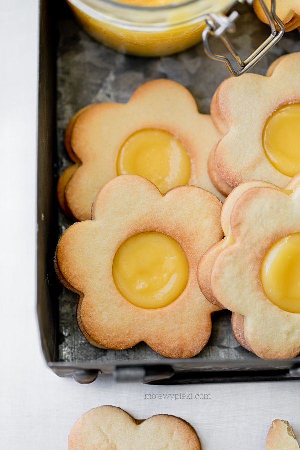ciastka z lemon curd ciastka z lemon curd