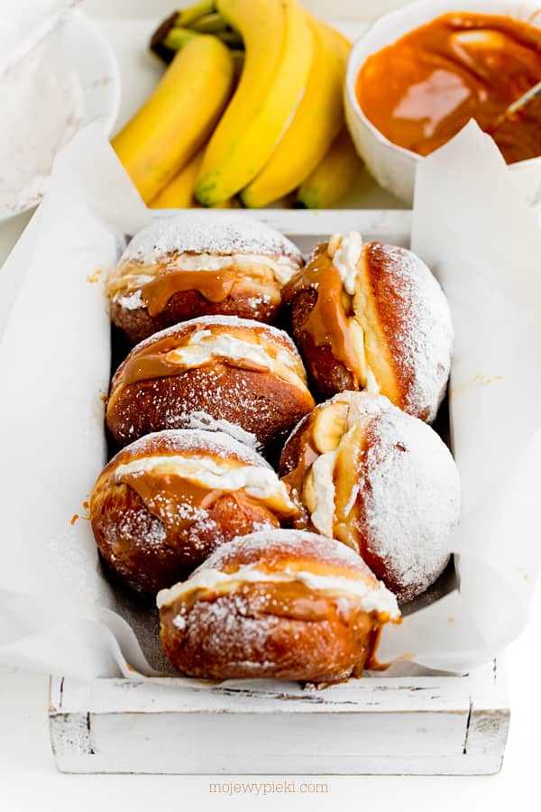 pączki banoffee pączki banoffee