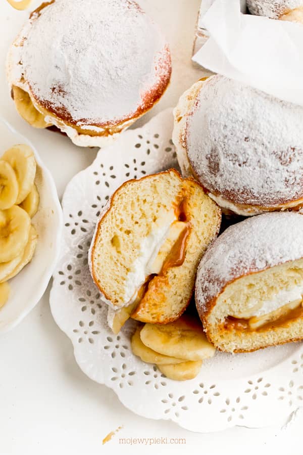 pączki banoffee pączki banoffee