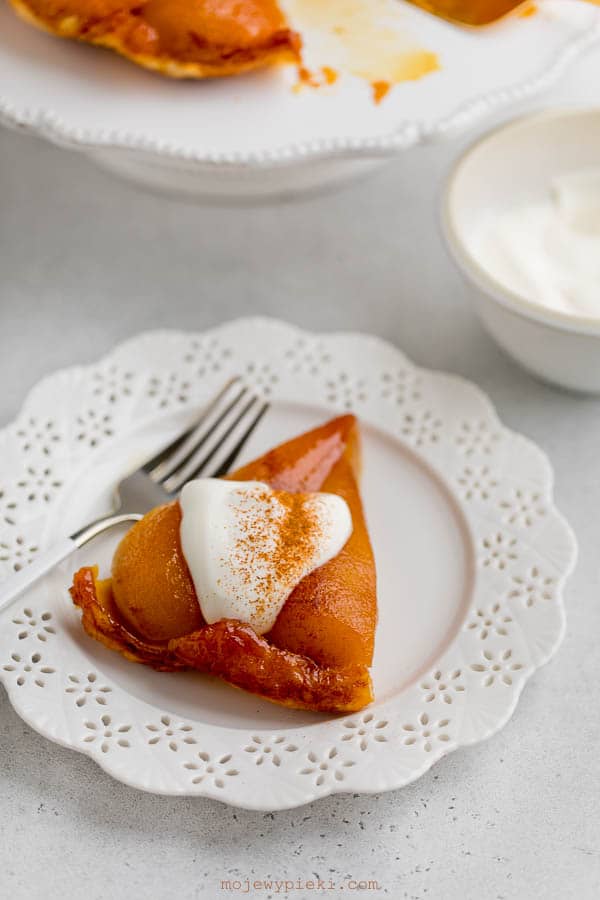 Gruszkowa tarte tatin Gruszkowa tarte tatin
